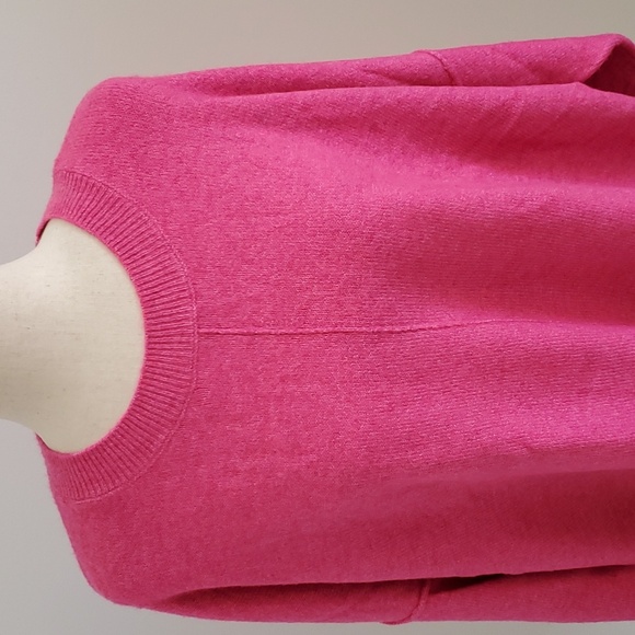 Vince Camuto women’s pink crewneck sweater in size XXL new with tags - Picture 3 of 8